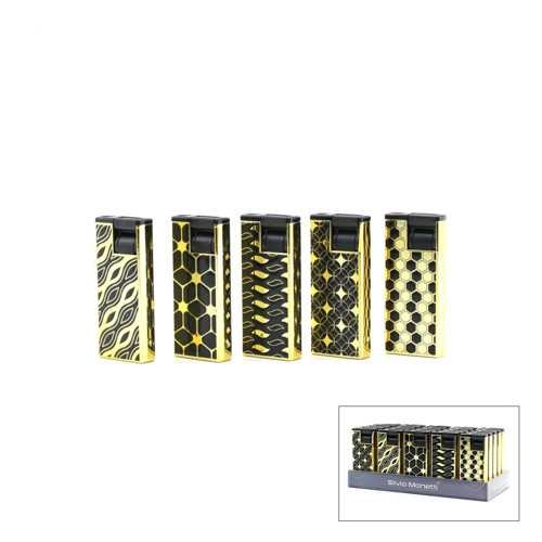 SM-222P Pürmüz Çakmak Rüzgar Zigzag Desen H - 25'li Paket