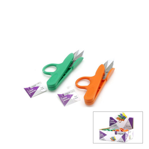 Vigor K-6646 Terzi Tekstil İplik Makası - 12'li Paket