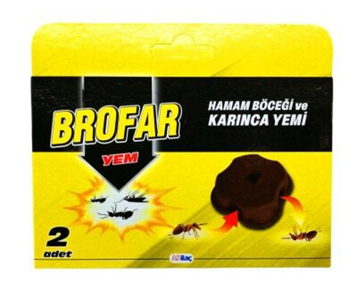 Hamam Böceği ve Karınca Yemi 2 Adet - 12'li Paket