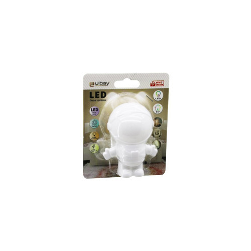 GC-03 Ulbay Gece Lambası 0.1W Astronot - 10'li Paket
