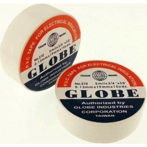 Globe Elektrik Bantı Beyaz Bandı Lüx - 10'li Paket