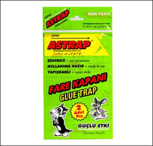 Astrap Fare Yapışkanlı Kağıt Kapan 2 Adet - 12'li Paket
