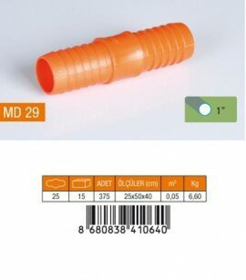 MD-27 Normal Hortum Eki 5/8 - 75'li Paket