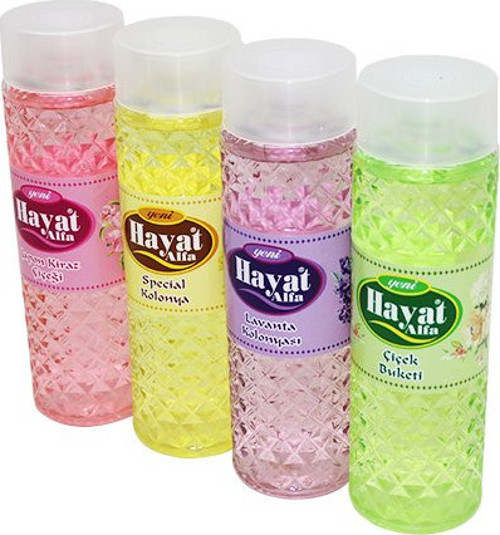 Hayat Kolonya 400CC Karma Çiçek-Lavanta-Special-Japon Kirazı - 12'li Paket