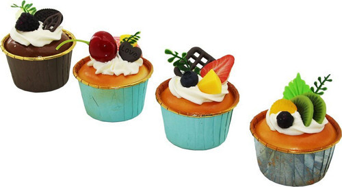DMR-9670 Buzdolabı Magnet Mıknatıslı Kek Kalıbı Mini Muffin - 6'li Paket