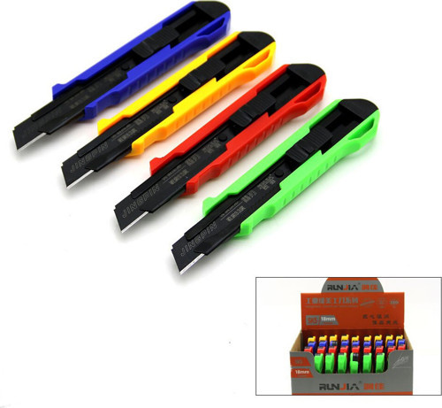 Runjia SK-5 RJ-087 AR-18 Falçata Maket Bıçak Büyük 18mm Plastik - 36'li Paket