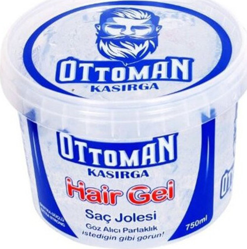 Ottoman Kasırga Hair Gel Saç Jölesi Extra Güçlü 750ml - 12'li Paket