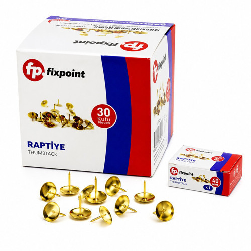 P-2435 Metal Raptiye 40 Adet - 30'li Paket