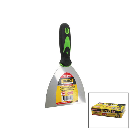 Dmax DMX-4722 Metal Spatula Fiber Saplı 125mm - 12'li Paket