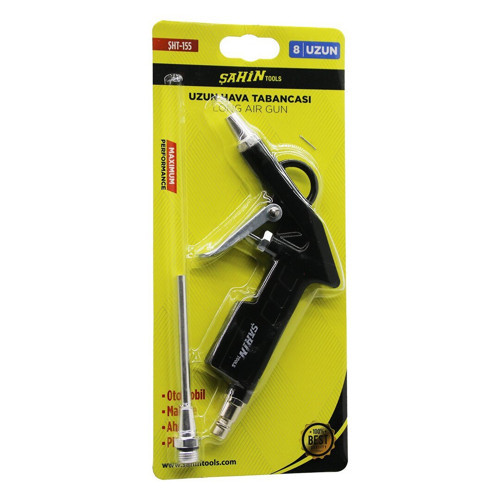 ŞHT-155 Hava Tabancası 1/4" Rekor NO-8 | Uzun 4-6 BAR Basınçlı - 10'li Paket