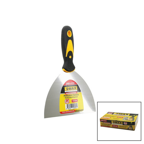 Dmax DMX-4723 Metal Spatula Fiber Saplı 150mm - 12'li Paket