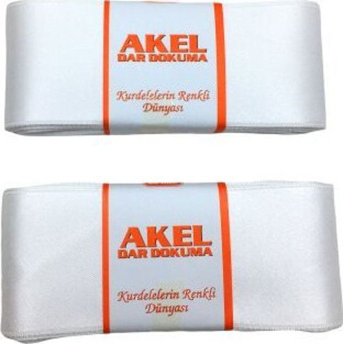 Akel Kurdelesi 6CMX10mt Takı Beyaz Poşetli - 4'li Paket