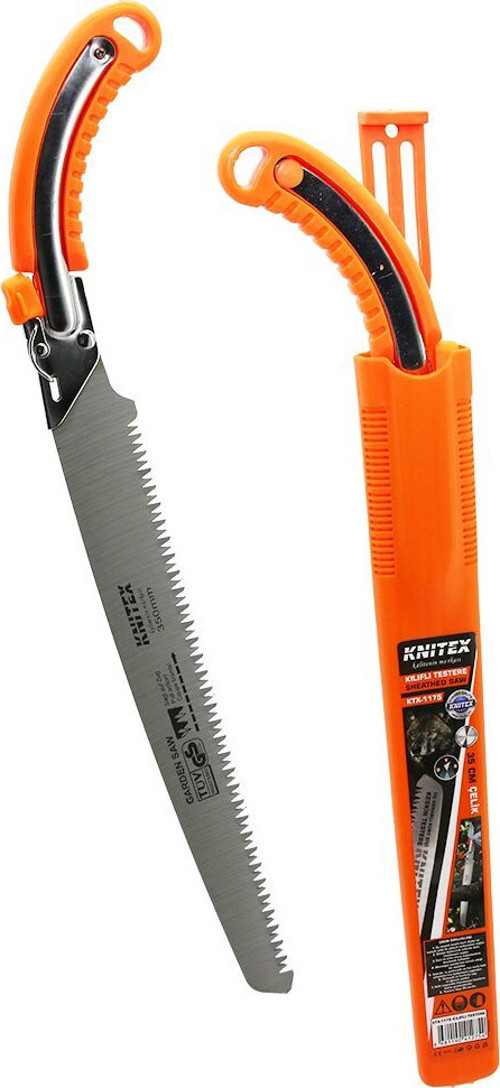 Knitex KTX-1175 Çelik Testere 35cm+SAP 16cm 51cm 2İN1 Açılı Kullanım Kurt Dişli Tak-Çıkar Ağız - 12'li Paket