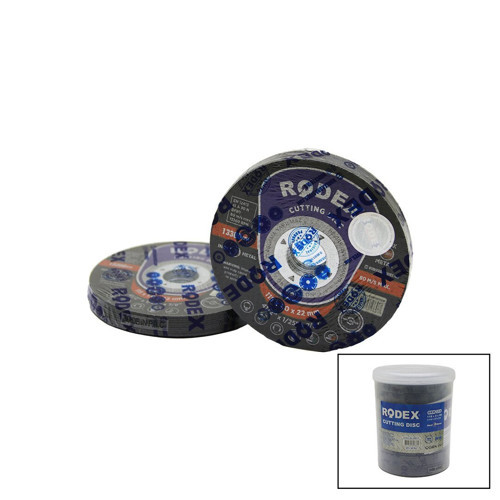 Rodex SRM-115 Metal Kesici Disk 115MMX3.0x22 Spral Taşı - 5'li Paket
