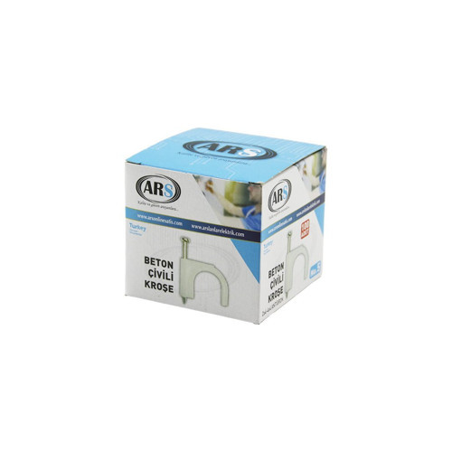 Ars KOD-347952 Beton Çivili Kroşe NO-5 100 Adet 2x4-4x4 Antigron - 10'li Paket