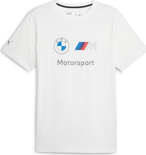 BMW MMS ESS Logo Tee White Erkek T-Shirt