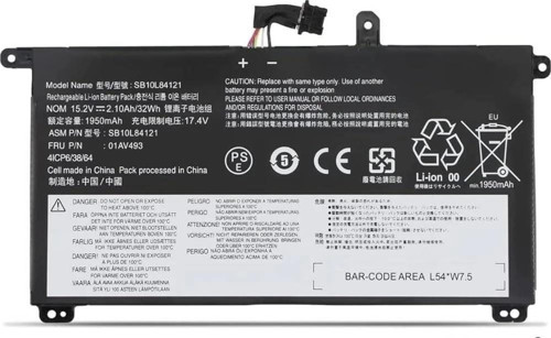 Lenovo Thinkpad T580 İç Batarya Pil