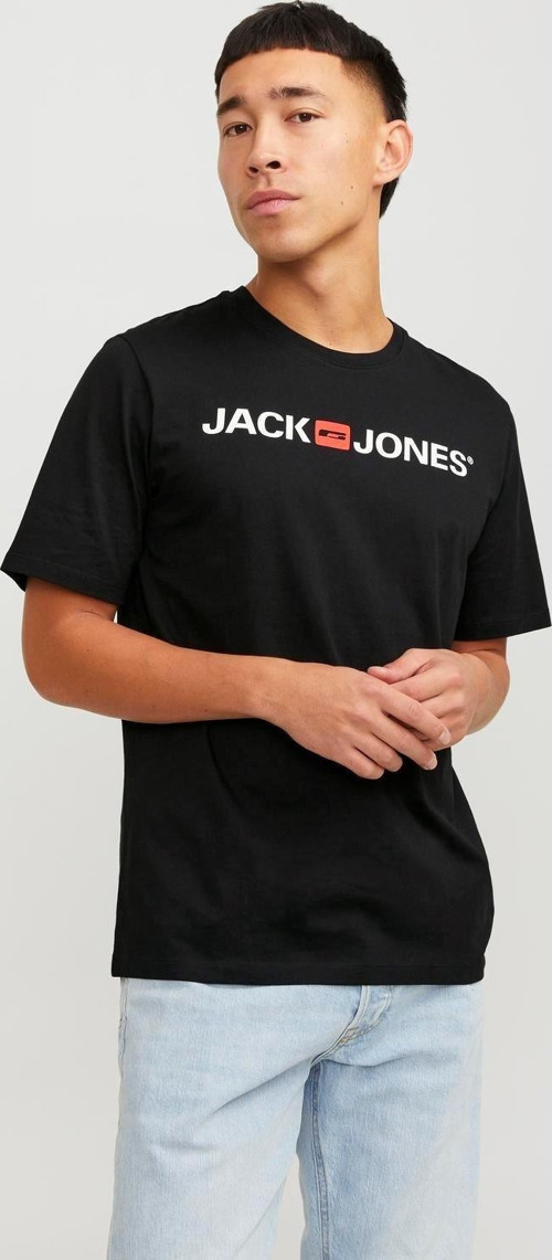 Erkek Tişört Corp Logo Tee Crew Neck Noos