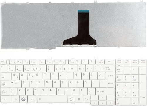 Toshiba L755-12T, L755-18Z, L755-1N5 Beyaz Renk Klavye TuşTakımı