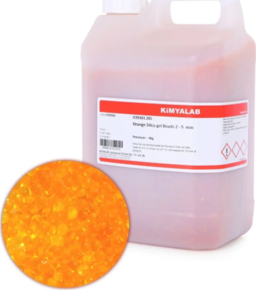 Silikajel Turuncu Nem Alıcı 4 Kg - Küf Önleyici İndikatörlü