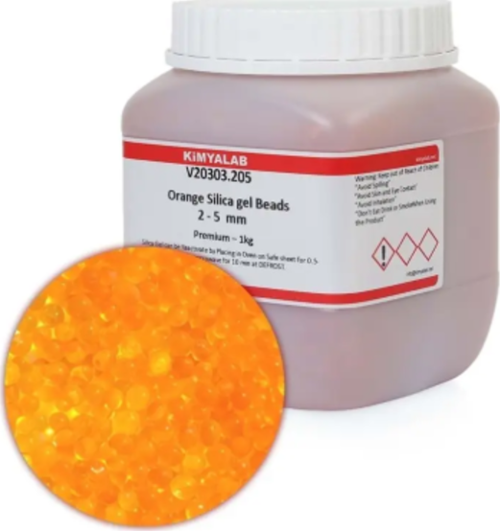 Silikajel Turuncu Nem Alıcı 1 KG - İndikatörlü