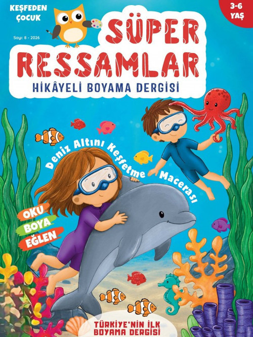 SÜPER RESSAMLAR SAYI 8