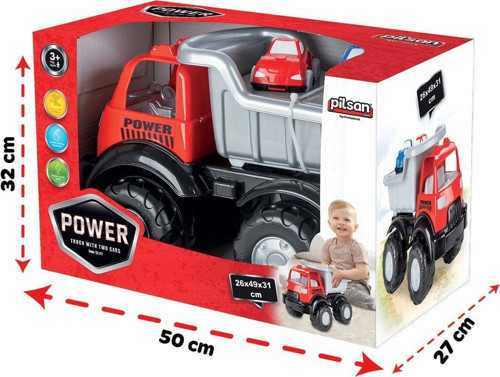06 517 POWER İKİLİ ARABALI KAMYON S147850-30-1