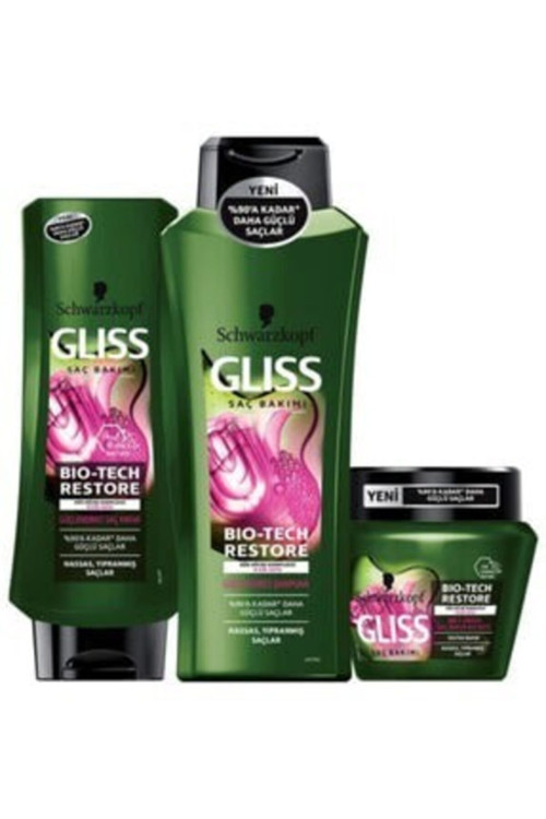 Bıo-Tech Güçlendirici Şampuan 525 Ml + Saç Kremi 360 Ml + Maske 300 Ml
