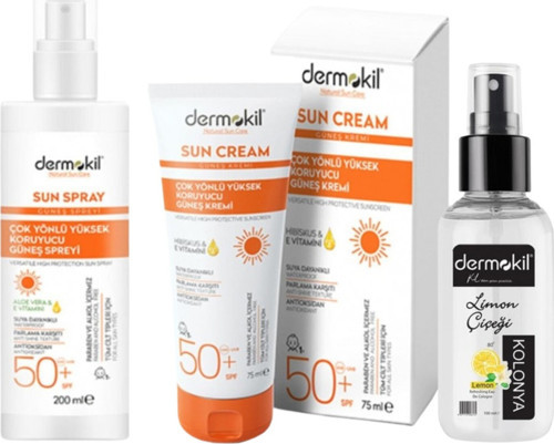 Sun Sprey Çok Yönlü Yüksek Koruyucu Güneş Spreyi 50 Spf 200 Ml