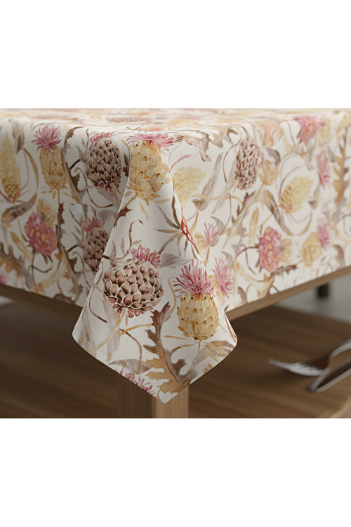 Premium Duck Kumaş Sıvı Geçirmez Dertsiz Masa Örtüsü 160X220
