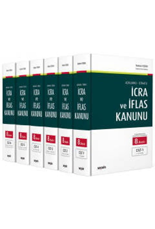 Açıklamalı - İçtihatlı İcra ve İflas Kanunu (6 Cilt) Mahmut Coşkun 8. Baskı, Eylül 2026