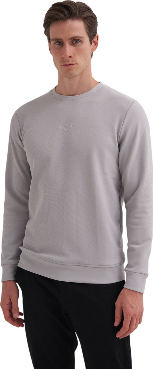 CAZ 51520 Bis.YK. Sweat Gri Erkek Sweatshirt