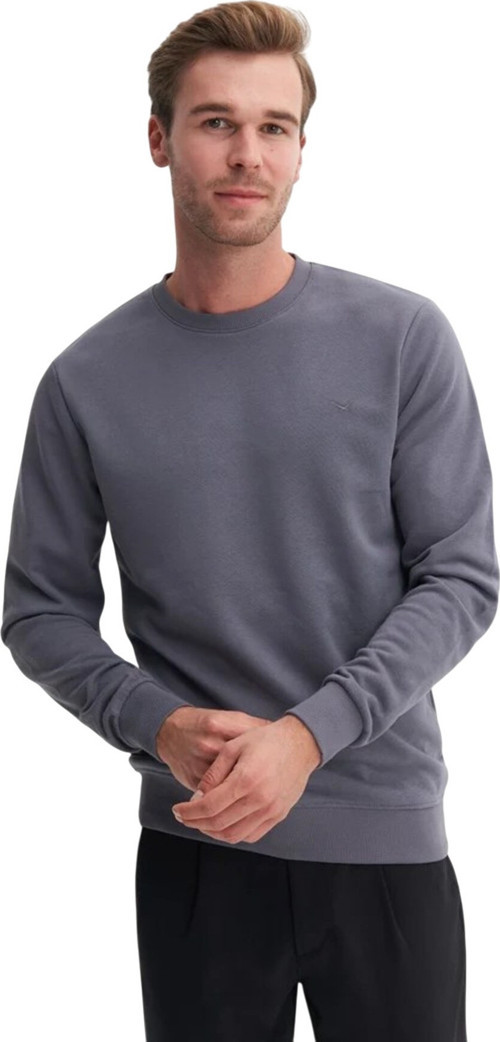 CAZ 56100 3 Ipl. Basic Sweat Antrasit Erkek Sweatshirt