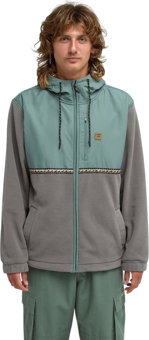 Boundary Lite Zip Yeşil Erkek Polar