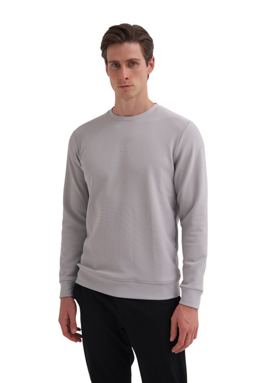 CAZ 51520 Bis.YK. Sweat Gri Erkek Sweatshirt