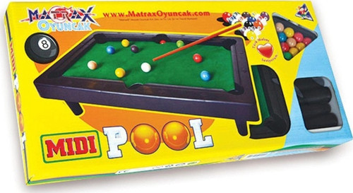 040 MİDİ POOL ORT.BOY BİLARDO OYUNU