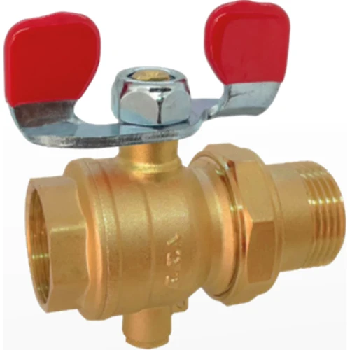 . Kırmızı Kol Termokupl Çıkışlı Küresel Valf - 601027416