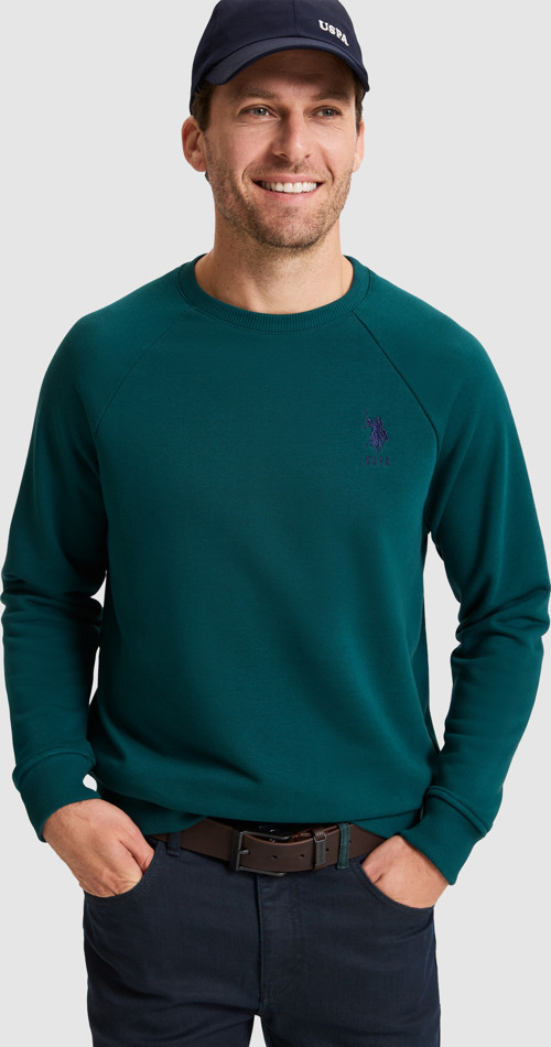 Erkek Yeşil Basic Sweatshirt 50329441-VR060