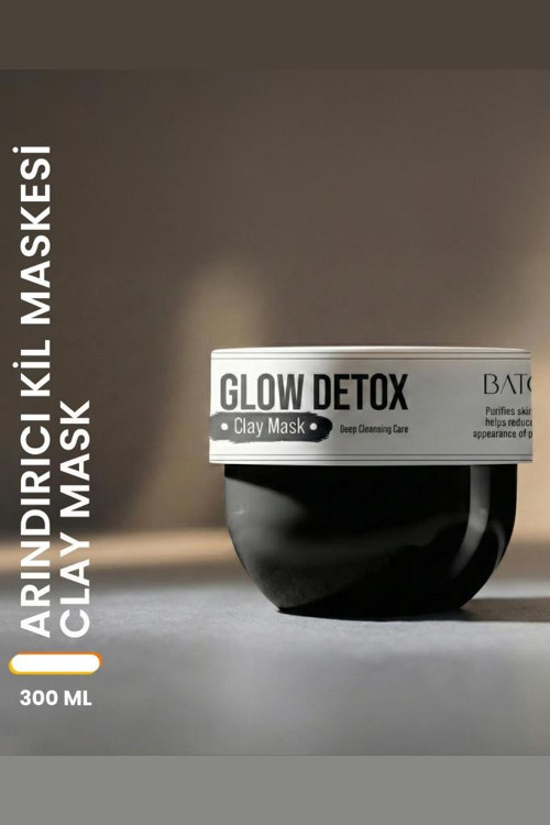 Batçı Kaolin ve Bentonite İçerikli Gözenek Temizleyici & Arındırıcı Kil Yüz Makesi 300 ml