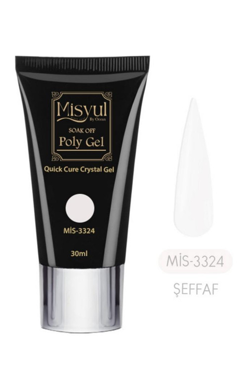 Hızlı Tırnak Uzatma Protez Tırnak Poly Jel 30 ml 24