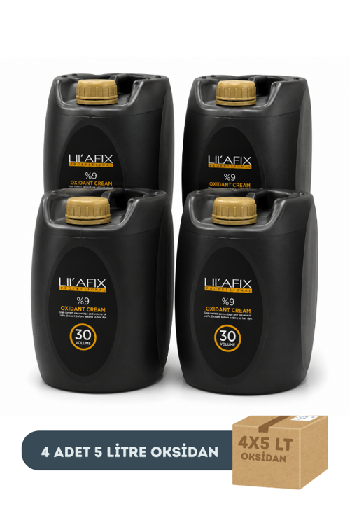 Oksidan Peroksit 30 Volüm 5000 ML x 4 Adet (1 Koli)