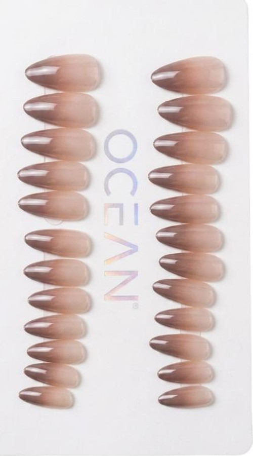 Ocean Profesyonel Takma Tırnak Seti Glazed Caramel Donut EBAY-202
