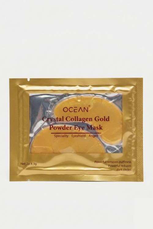 Ocean Kristal Kolajen Göz Maskesi 1 Çift Gold ASU-1106