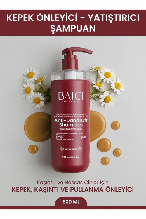 Batçı Kepek Karşıtı Anti Dandruff Şampuan 500 ml