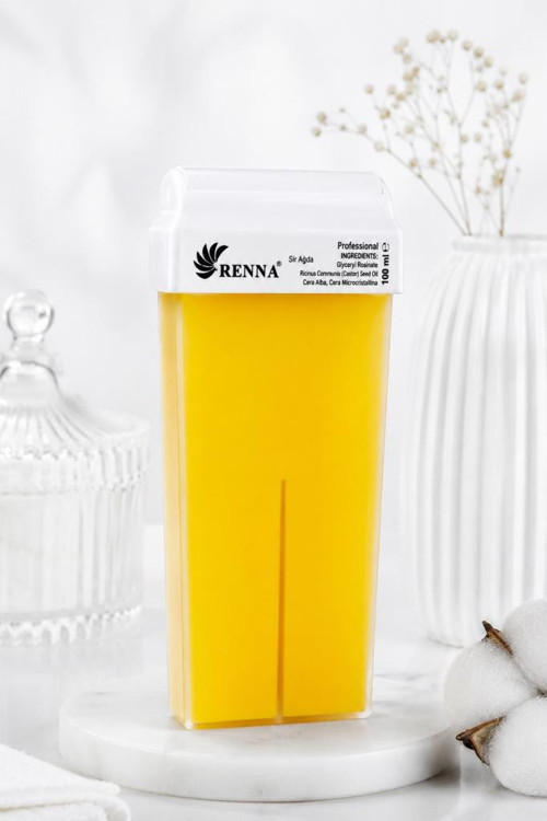 Profesyonel Kartuş Sir Ağda 100 Ml Bitkisel Naturel Sarı