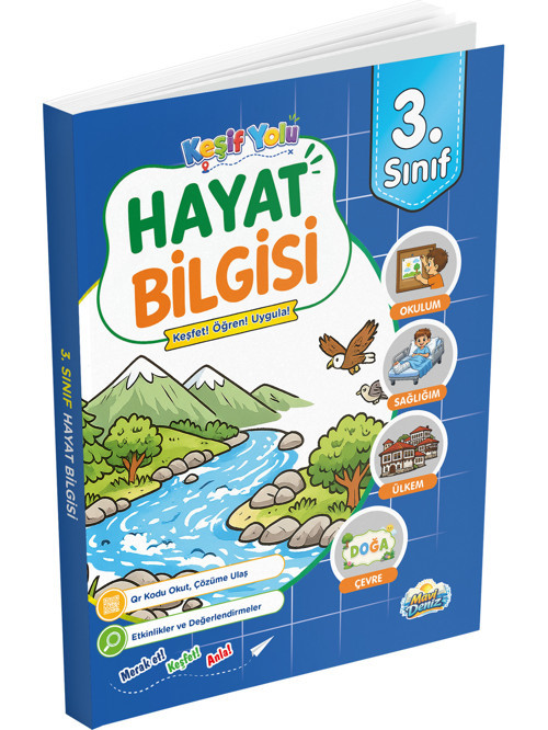 Mavi Deniz 2027 3. Sınıf Keşif Yolu Hayat Bilgisi Maarif Model