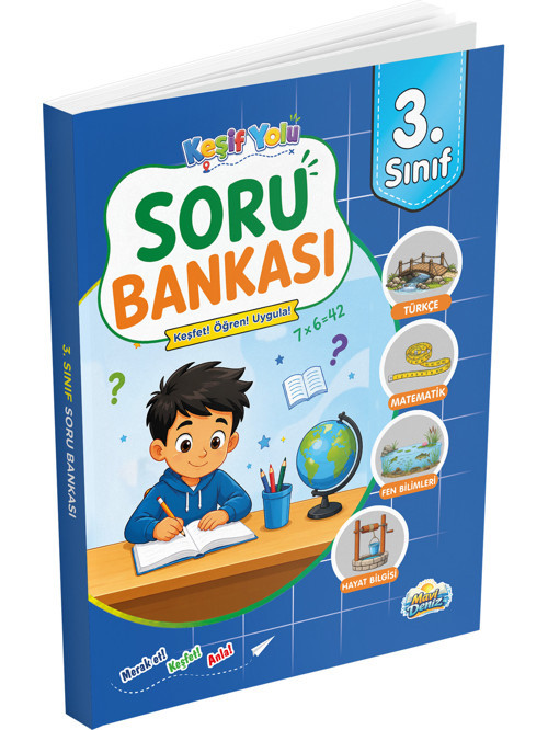 Mavi Deniz 2027 3. Sınıf Keşif Yolu Tüm Dersler Soru Bankası Maarif Model