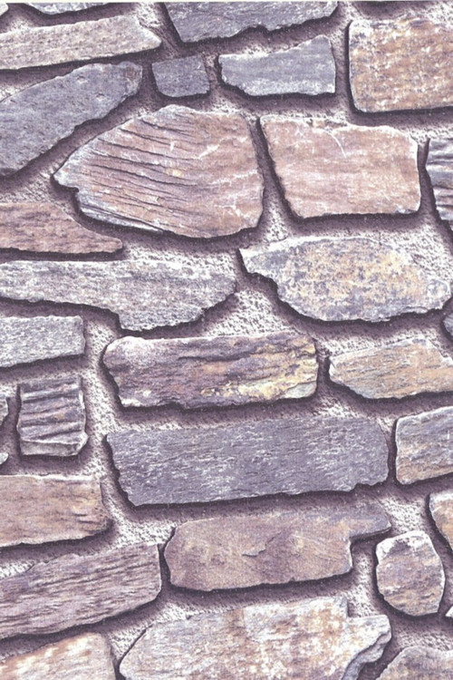 Kırık Taş Desen Duvar Kağıdı (5 M²) 17304