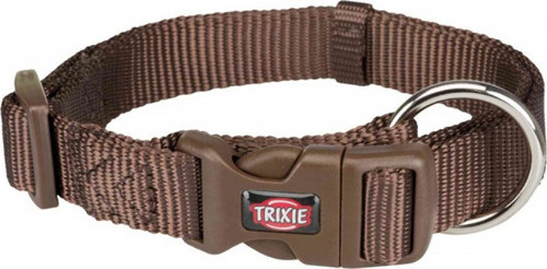 Köpek Premium Boyun Tasması M-L Mokka