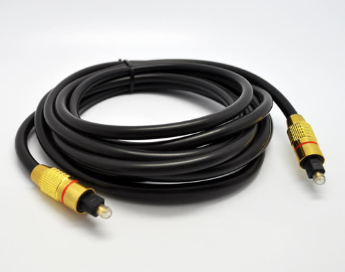 Optik Kablo 2Mt Toslink Altın Uçlu